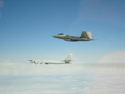 US F-22 jets intercept Russian maritime patrol aircraft off Alaska | US F-22 jets intercept Russian maritime patrol aircraft off Alaska