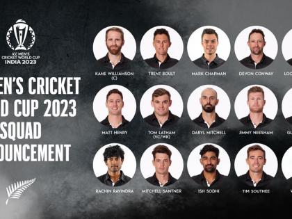 New Zealand squad named for World Cup, Kane Williamson to lead | New Zealand squad named for World Cup, Kane Williamson to lead