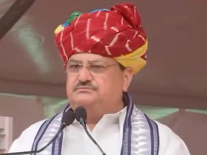 Nadda flags off BJP's 'Parivartan Sankalp Yatra' in Rajasthan; attacks Gehlot govt | Nadda flags off BJP's 'Parivartan Sankalp Yatra' in Rajasthan; attacks Gehlot govt