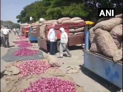 Onion farmers in Nashik face hardships during lockdown, request govt intervention | Onion farmers in Nashik face hardships during lockdown, request govt intervention