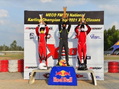 Ruhaan, Rohaan and Nikhilesh crowned champions in Meco FMSCI National Karting C'ship | Ruhaan, Rohaan and Nikhilesh crowned champions in Meco FMSCI National Karting C'ship