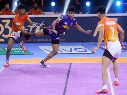 Pro Kabaddi League: Naveen Kumar shines as Dabang Delhi KC beat Puneri Paltan | Pro Kabaddi League: Naveen Kumar shines as Dabang Delhi KC beat Puneri Paltan