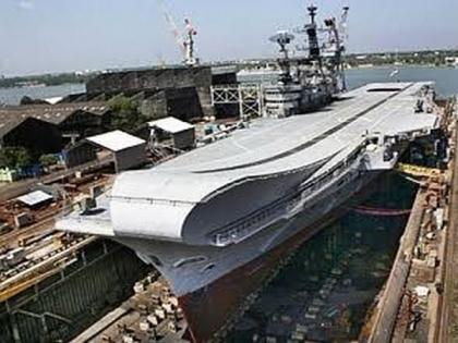 Indian Navy to berth new aircraft carrier at private shipyard | Indian Navy to berth new aircraft carrier at private shipyard
