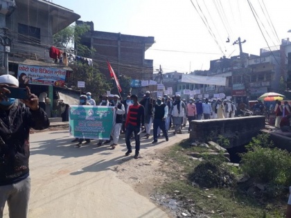 Muslims in Nepal hold anti-China protest to condemn Uyghur genocide | Muslims in Nepal hold anti-China protest to condemn Uyghur genocide