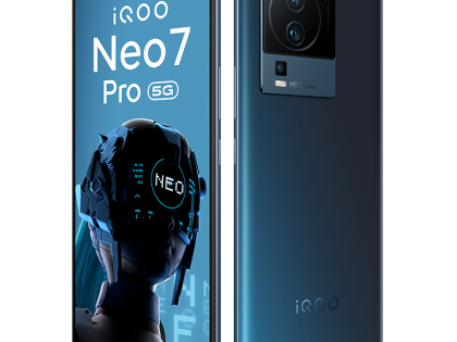 iQOO launches 'Neo 7 Pro' with 20W FlashCharge, 50MP ultra-sensing camera in India | iQOO launches 'Neo 7 Pro' with 20W FlashCharge, 50MP ultra-sensing camera in India