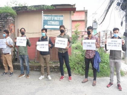 Activists in Nepal hold protest against Pakistan over atrocities on Hindu community | Activists in Nepal hold protest against Pakistan over atrocities on Hindu community