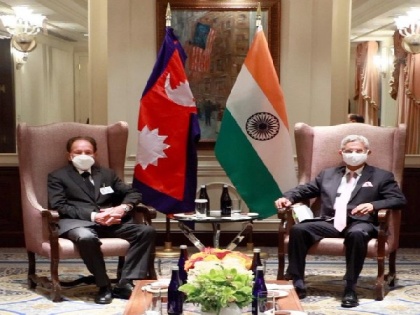 Jaishankar meets his new Nepalese counterpart, both agree to take ties forward | Jaishankar meets his new Nepalese counterpart, both agree to take ties forward