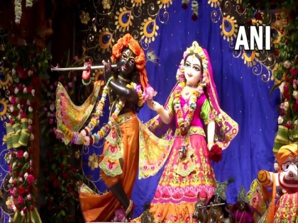 Krishna Janmashtami: Celebrations begin at Noida's ISKCON temple with morning prayers | Krishna Janmashtami: Celebrations begin at Noida's ISKCON temple with morning prayers