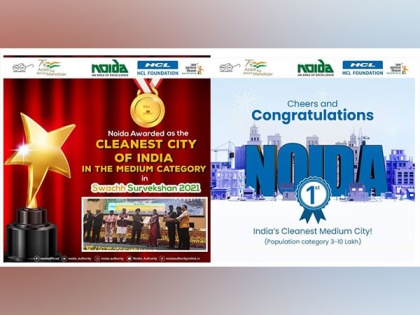 Noida ranked India's Cleanest Medium City | Noida ranked India's Cleanest Medium City