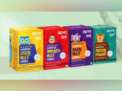 OZiva launches Superfood Kids range to bridge the gap of clean nutrition for growing children | OZiva launches Superfood Kids range to bridge the gap of clean nutrition for growing children