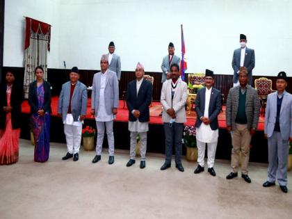 Oli inducts 8, reassigns 6 Ministers on board after dissolving parliament | Oli inducts 8, reassigns 6 Ministers on board after dissolving parliament Oli inducts 8, reassigns 6 Ministers on board after dissolving parliament | Oli inducts 8, reassigns 6 Ministers on board after dissolving parliament