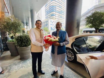 Consulate General of India welcomes Lok Sabha Speaker Om Birla in Dubai | Consulate General of India welcomes Lok Sabha Speaker Om Birla in Dubai