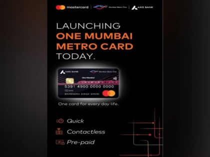 Mastercard, Mumbai Metro and Axis Bank launch 'One Mumbai Metro Card', to ensure a seamless commute for Mumbaikars | Mastercard, Mumbai Metro and Axis Bank launch 'One Mumbai Metro Card', to ensure a seamless commute for Mumbaikars
