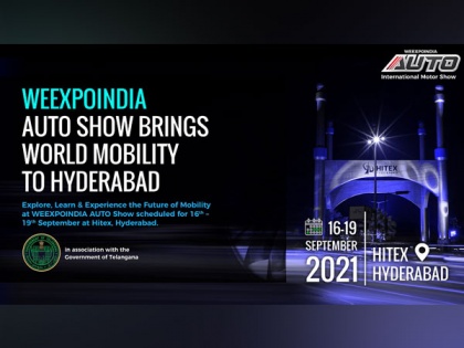 WEEXPOINDIA Auto Show - South India's largest International Motor Show, 16th - 19th September 2021, Hitex Hyderabad, Telangana, India | WEEXPOINDIA Auto Show - South India's largest International Motor Show, 16th - 19th September 2021, Hitex Hyderabad, Telangana, India