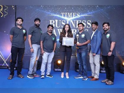 OrgFarm receives award for 'The Fastest Growing Online Organic Superstore in Chennai' by The Times of India | OrgFarm receives award for 'The Fastest Growing Online Organic Superstore in Chennai' by The Times of India