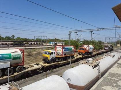 Railways crosses milestone of delivering 20,000 MT oxygen across country | Railways crosses milestone of delivering 20,000 MT oxygen across country
