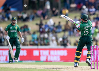 T20 WC: Sahibzada Farhan’s unbeaten 100 guides Pakistan to 199/3 against Namibia | T20 WC: Sahibzada Farhan’s unbeaten 100 guides Pakistan to 199/3 against Namibia