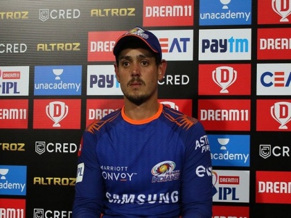 IPL 13: Not thinking about playoffs yet, taking it one game at a time, says de Kock | IPL 13: Not thinking about playoffs yet, taking it one game at a time, says de Kock