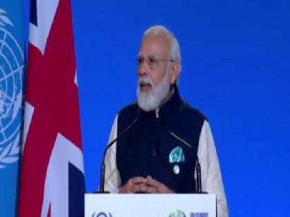 PM Modi proposes 'One-Word Movement'at COP26 summit | PM Modi proposes 'One-Word Movement'at COP26 summit
