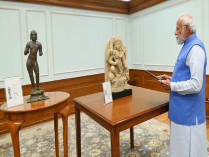 Ahead of PM Modi-Morrison summit, Australia returns 29 antiquities to India | Ahead of PM Modi-Morrison summit, Australia returns 29 antiquities to India