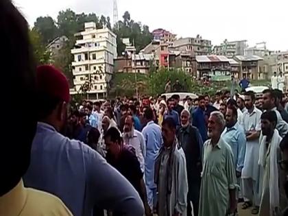 People in PoK protest against police brutality | People in PoK protest against police brutality