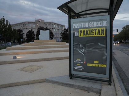 Billboards across Geneva calls for attention to Pak's cultural genocide of Pashtuns | Billboards across Geneva calls for attention to Pak's cultural genocide of Pashtuns