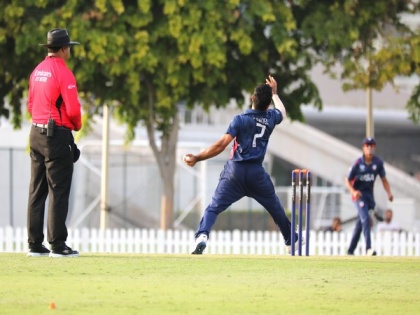 USA spinner Nisarg Patel allowed to bowl again by ICC | USA spinner Nisarg Patel allowed to bowl again by ICC