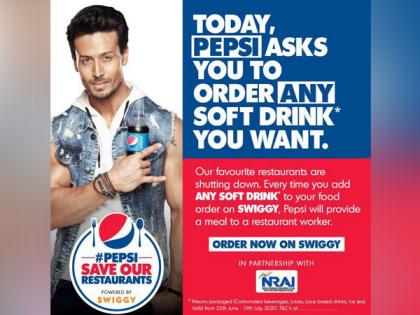Pepsi joins hands with NRAI, Swiggy to support restaurant community | Pepsi joins hands with NRAI, Swiggy to support restaurant community