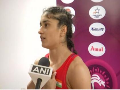 I'm gearing up for Tokyo Olympics, says Vinesh Phogat | I'm gearing up for Tokyo Olympics, says Vinesh Phogat