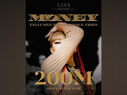 Lisa's 'MONEY' exclusive video hits 200 million views 'Fastest record for K-pop performance video' | Lisa's 'MONEY' exclusive video hits 200 million views 'Fastest record for K-pop performance video' Lisa's 'MONEY' exclusive video hits 200 million views 'Fastest record for K-pop performance video' | Lisa's 'MONEY' exclusive video hits 200 million views 'Fastest record for K-pop performance video'
