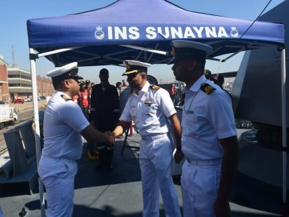 INS Sunayna enters South Africa | INS Sunayna enters South Africa INS Sunayna enters South Africa | INS Sunayna enters South Africa