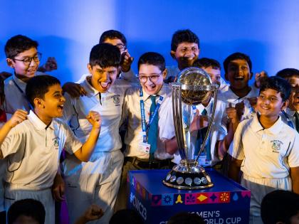 Former players come together as Mumbai plays host to ICC Men's Cricket World Cup trophy | Former players come together as Mumbai plays host to ICC Men's Cricket World Cup trophy