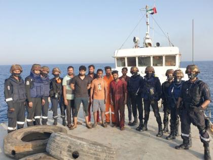 Indian Navy provides technical assistance to stranded cargo ship in Gulf of Oman | Indian Navy provides technical assistance to stranded cargo ship in Gulf of Oman