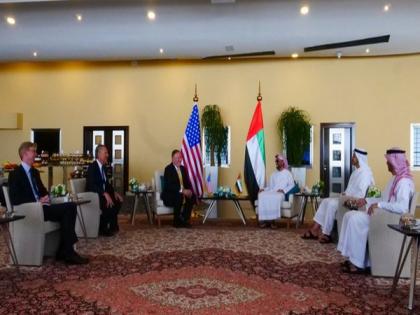Pompeo meets UAE FM, NSA, congratulates them on 'monumental achievement' of Abraham Accords | Pompeo meets UAE FM, NSA, congratulates them on 'monumental achievement' of Abraham Accords Pompeo meets UAE FM, NSA, congratulates them on 'monumental achievement' of Abraham Accords | Pompeo meets UAE FM, NSA, congratulates them on 'monumental achievement' of Abraham Accords