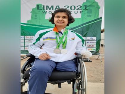 Pooja Agarwal bags two silver medals at World Shooting Para Sport World Cup | Pooja Agarwal bags two silver medals at World Shooting Para Sport World Cup