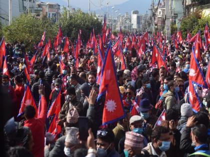 Hundreds take to streets in Kathmandu demanding re-establishment of constitutional monarchy | Hundreds take to streets in Kathmandu demanding re-establishment of constitutional monarchy Hundreds take to streets in Kathmandu demanding re-establishment of constitutional monarchy | Hundreds take to streets in Kathmandu demanding re-establishment of constitutional monarchy