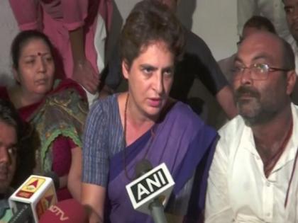 Massacre has taken place in Sonbhadra, won't return without meeting kin of victims: Priyanka | Massacre has taken place in Sonbhadra, won't return without meeting kin of victims: Priyanka Massacre has taken place in Sonbhadra, won't return without meeting kin of victims: Priyanka | Massacre has taken place in Sonbhadra, won't return without meeting kin of victims: Priyanka