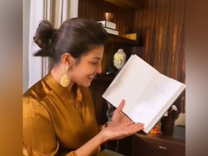 Priyanka Chopra 'terrified and excited' on getting first glance of her book | Priyanka Chopra 'terrified and excited' on getting first glance of her book