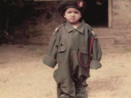 Priyanka Chopra digs out childhood picture donning oversized Indian army uniform | Priyanka Chopra digs out childhood picture donning oversized Indian army uniform