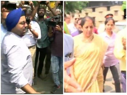 Maha: PMC depositors hold protest outside BJP office, Sitharaman meets bank consumers | Maha: PMC depositors hold protest outside BJP office, Sitharaman meets bank consumers