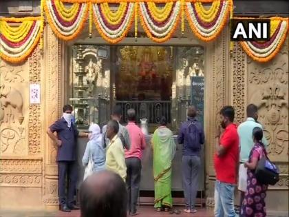 COVID-19: Dagdusheth Halwai Temple closed in Pune | COVID-19: Dagdusheth Halwai Temple closed in Pune