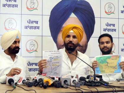 Take stand against construction of SYL canal: Punjab Congress to Guv | Take stand against construction of SYL canal: Punjab Congress to Guv