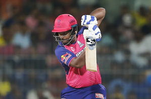 Sanju Samson joins Rajasthan Royals squad after surgery | Sanju Samson joins Rajasthan Royals squad after surgery