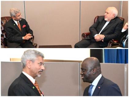 On UN sidelines, Jaishankar meets Iran, Ivory Coast Foreign Ministers | On UN sidelines, Jaishankar meets Iran, Ivory Coast Foreign Ministers
