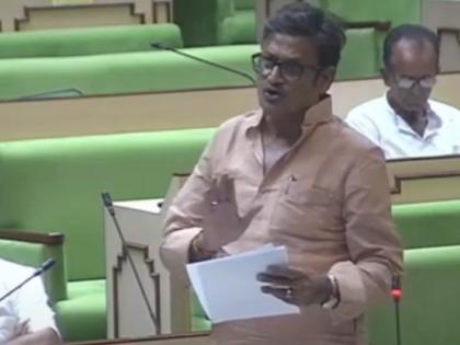 Ruckus in Rajasthan Assembly over paper leak issue | Ruckus in Rajasthan Assembly over paper leak issue Ruckus in Rajasthan Assembly over paper leak issue | Ruckus in Rajasthan Assembly over paper leak issue