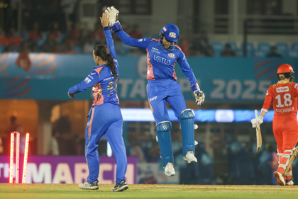 WPL 2025: Hayley picks three as MI beat GG by 47 runs, setting up title clash with DC | WPL 2025: Hayley picks three as MI beat GG by 47 runs, setting up title clash with DC