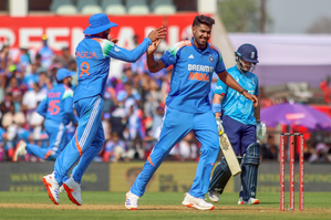 1st ODI: Hammered for 26 in an over, Harshit Rana bags 2-43 in first spell on debut | 1st ODI: Hammered for 26 in an over, Harshit Rana bags 2-43 in first spell on debut