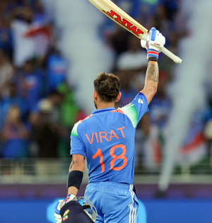 'King Kohli delivers again': Fans erupt as India beat Pakistan in CT 2025 | 'King Kohli delivers again': Fans erupt as India beat Pakistan in CT 2025 'King Kohli delivers again': Fans erupt as India beat Pakistan in CT 2025 | 'King Kohli delivers again': Fans erupt as India beat Pakistan in CT 2025