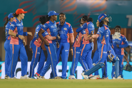 WPL 2025: Mumbai Indians hold nerve to edge out Gujarat Giants in a last-over thriller | WPL 2025: Mumbai Indians hold nerve to edge out Gujarat Giants in a last-over thriller