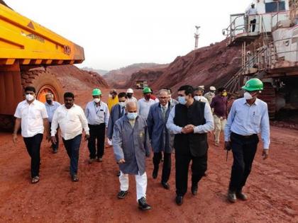 RCP Singh lays foundation stone for 7 MTPA plant at NMDC's Donimalai iron ore mine | RCP Singh lays foundation stone for 7 MTPA plant at NMDC's Donimalai iron ore mine